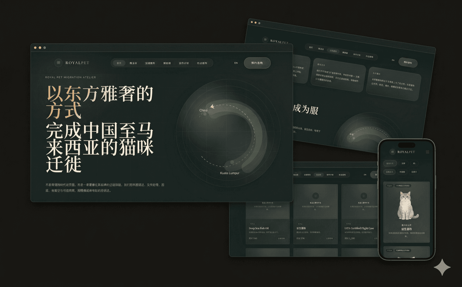 Pet-focused business website